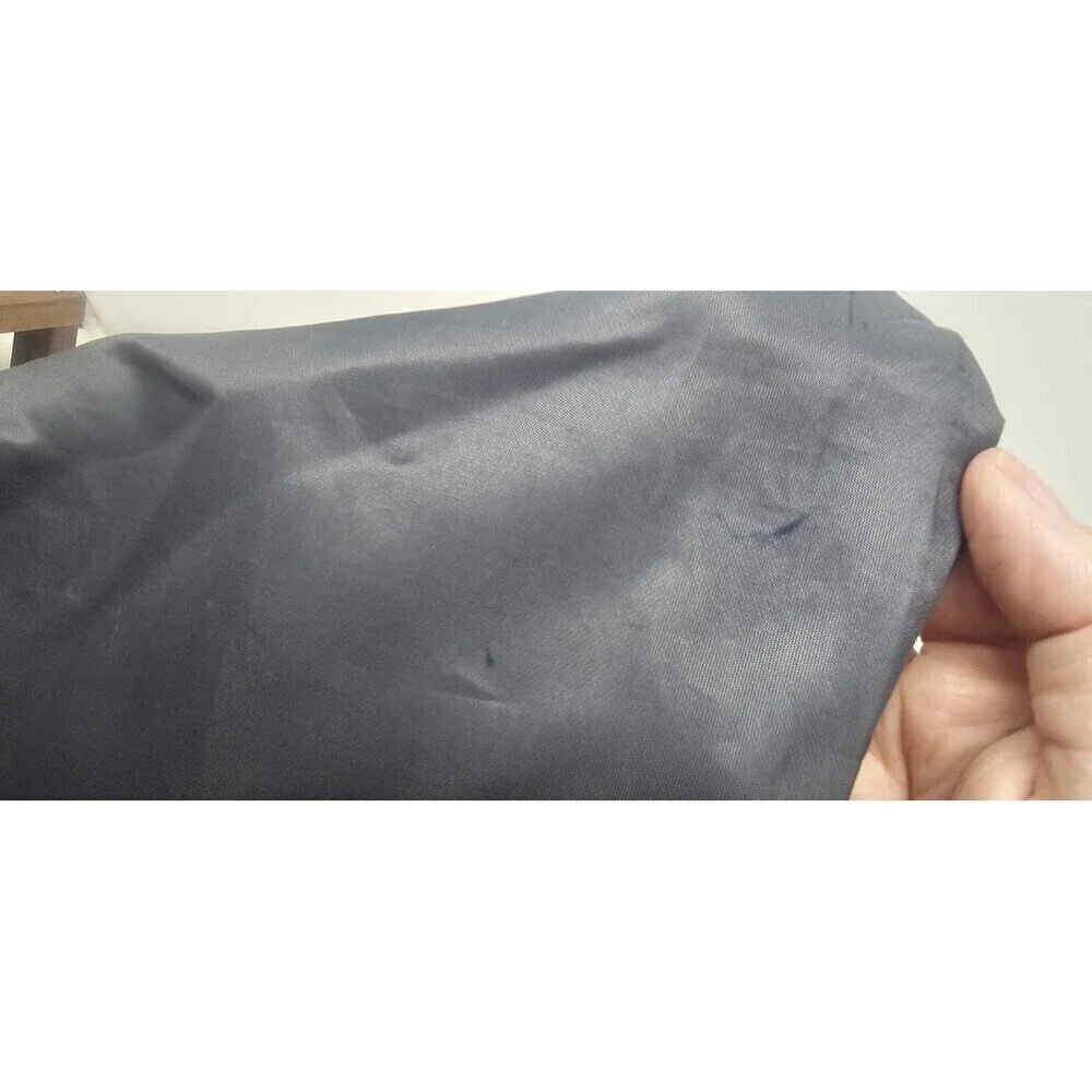 Vtg Lee Sands Genuine Eel Skin Gray Crossbody Purse 90s Classic Pocket Old Money